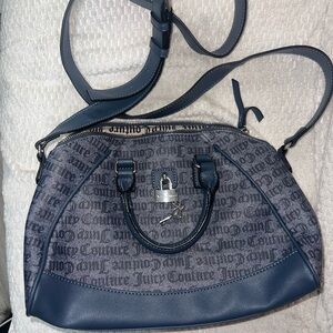 Juicy Couture Blue Satchel Bag